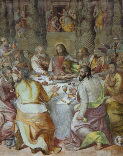 The Last Supper, 1572-75 by Livio Agresti